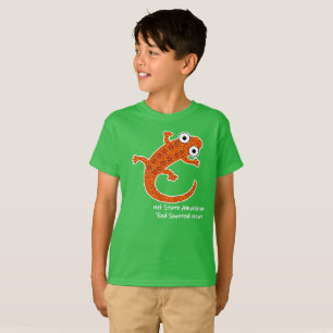 T-shirt Red Spott Newt - New Hampshire State Amphibian