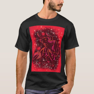 T-Shirt Red Starry Nuit de course