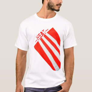 T-shirt ~Red Stripe~ RED STRIPE, PERSONNALISER IT