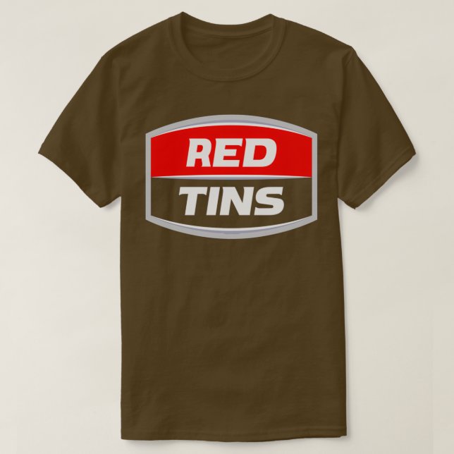 T-shirt Red Tins West End BeerTShirt (Design devant)