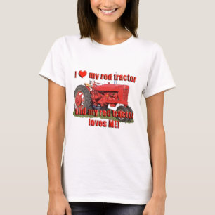 T-shirt red_tracteur_amour