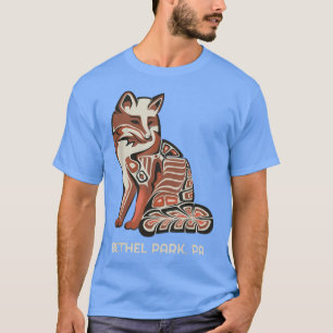 T-shirt Red Tribal Pour Bethel Park Artisanat Amérindien