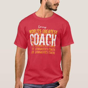 T-shirt RED V06, le plus grand entraîneur de gYMNASTICS au