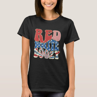 T-shirt Red White And Boozy 4th Of July Drinking Crew Part