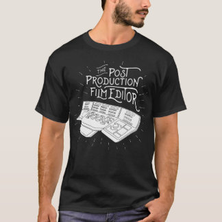 T-shirt Rédacteur de film de production de courrier