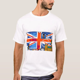 T-shirt Reddit R place England Drapeau