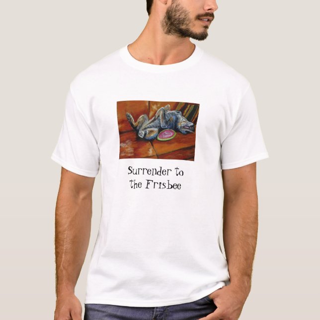 T-shirt Reddition au frisbee (Devant)