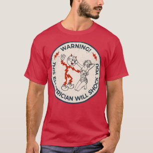 T-shirt Reddy Kilowatt cet électricien vous choquera