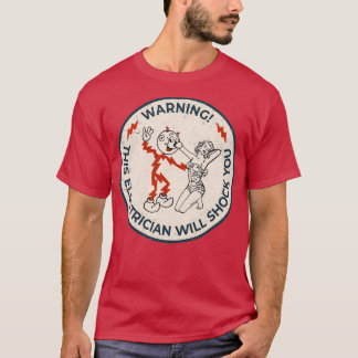 T-shirt Reddy Kilowatt cet électricien vous choquera