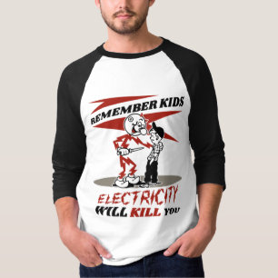 T-shirt Reddy's Kilowatts, l'électricité vous tuera
