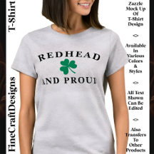 Redhead Pride, Shamrock irlandais, Custom, 10 Para