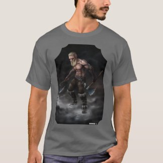 T-shirt Redressement du jeu de rôles Viking Ax