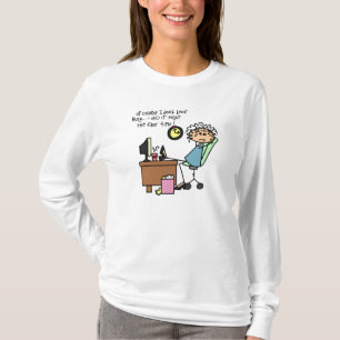 T-shirt Redressez la première fois l'humour