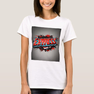 T-shirt Reds expressifs : Mot 'Design Express'