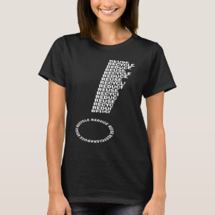 T-shirt Réduire la réutilisation du recyclage