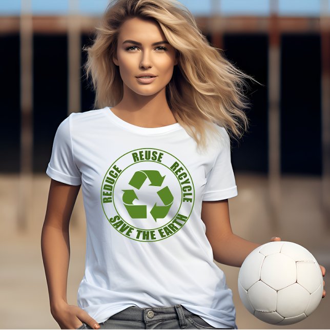 T-shirt Réduire la réutilisation du recyclage (Créateur téléchargé)