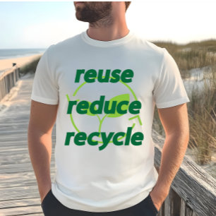 T-shirt Réduire la réutilisation du recyclage