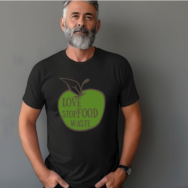 T-shirt Réduire le recyclage des déchets alimentaires écol (Créateur téléchargé)