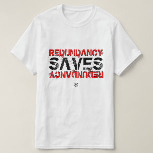 T-shirt Redundancy nerdy blague v1