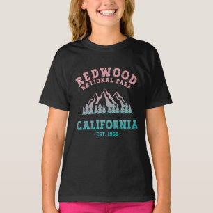 T-shirt Redwood National Park California Gradient