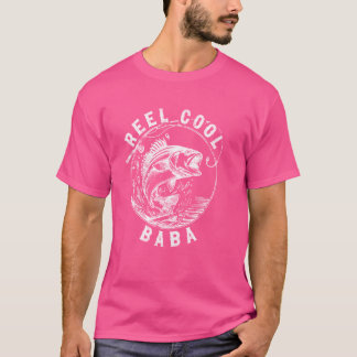 T-shirt Reel Cool Baba - Funny Fishing Co.