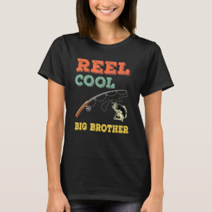 T-shirt Reel Cool Big Brothers Vieux Frères Boys Pêche