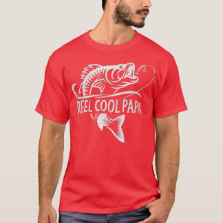 T-shirt Reel Cool Dad Shirt Father's Day Gift For Fishing 