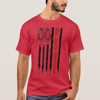 T-shirt Reel Cool grand-pa Design Fête des pères Pêche 