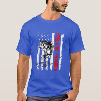 T-shirt Reel Cool grand-père de pêche Journée des pères po