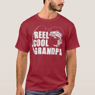 T-shirt Reel Cool Grandpa
