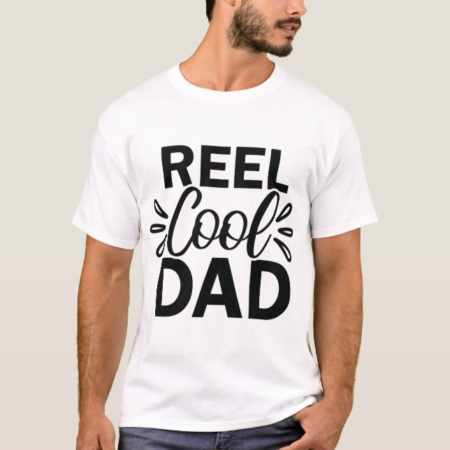 T-shirt Reel Cool Papa (Devant)