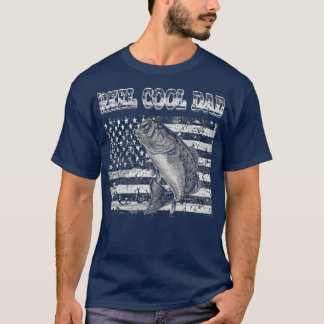 T-shirt Reel Cool Papa For Daddy Lover Fishing 1604