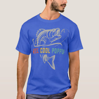 T-shirt Reel Cool Pop Fête des pères cadeau pour la pêche 