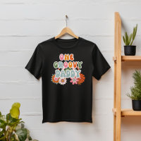 Reel Cool Super Papa Retro Vintage Rainbow Flower
