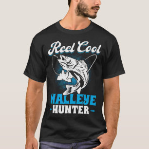 T-shirt Reel Cool Walleye Hunter