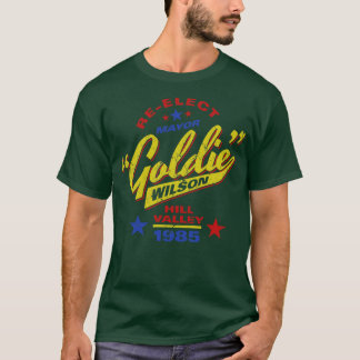 T-shirt Réélire Goldie Wilson maire