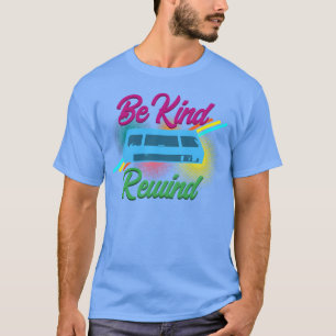 T-shirt Réembobinez avec gentillesse Vcr 90s 80s rétro