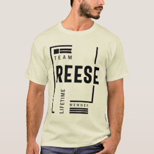 T-shirt Reese Nom personnalisé Anniversaire Cadeau