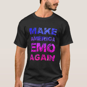 T-shirt Refaire l'Amérique Emo Pastel Goth