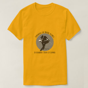 T-shirt Réfléchir aux noms de bande - Une chemise MisterP