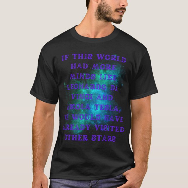 T-shirt Réfléchissez à l'extérieur de la boîte (Devant)