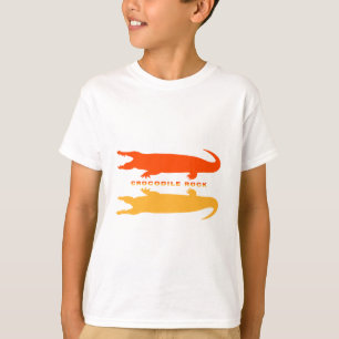 T-shirt Réflexion crocodile (orange)