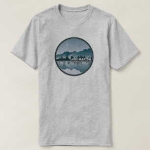 T-shirt Réflexion du lac Marion en Caroline du Sud
