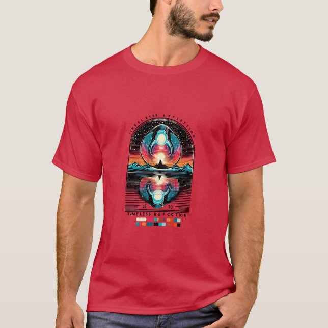 T-shirt Réflexion intemporelle (Devant)