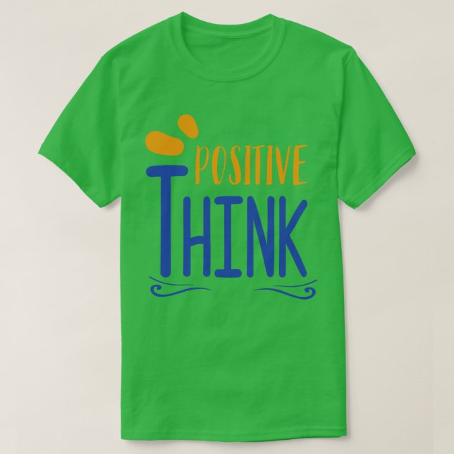 T-shirt Réflexion positive (Design devant)