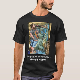 T-shirt Réflexion T-Rex : Pensez plus grand que grand