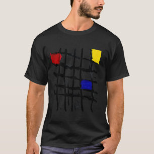 T-shirt Réflexions de Mondrian Designer