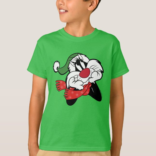 T-shirt Réflexions de Noël SYLVESTER™ (Devant)