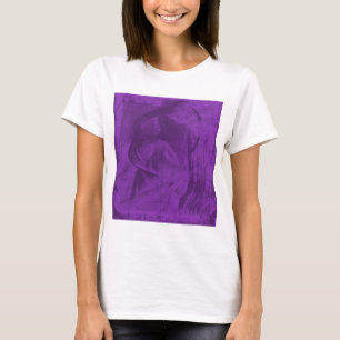 T-shirt Réflexions violettes