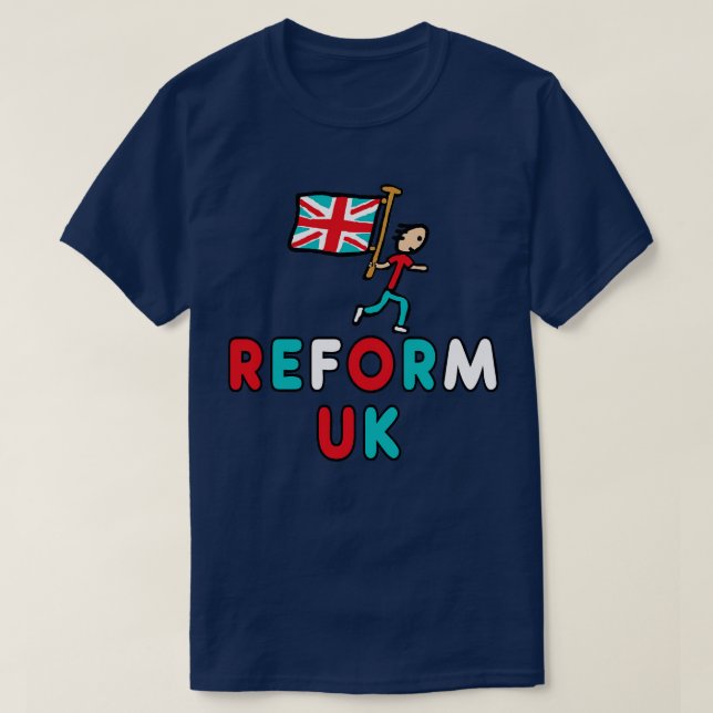 T-shirt Réformer le Royaume-Uni (Design devant)